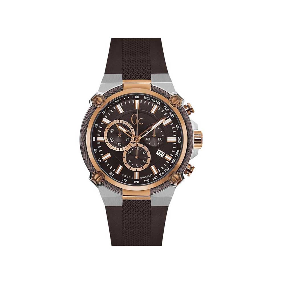 Guess Collection Band Steel Case Quartz Watch Y24004G4