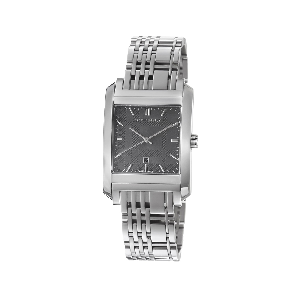 Square Stainless Steel Bracelet Men Watch BU1568