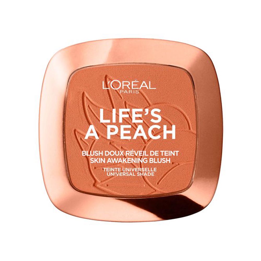 Natural No Makeup Look Blush Powder - Lifes A Peach
