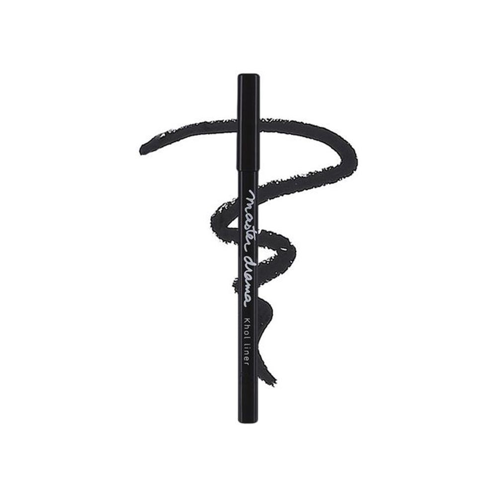 Master Drama Kajal Eyeliner - Ultra Black