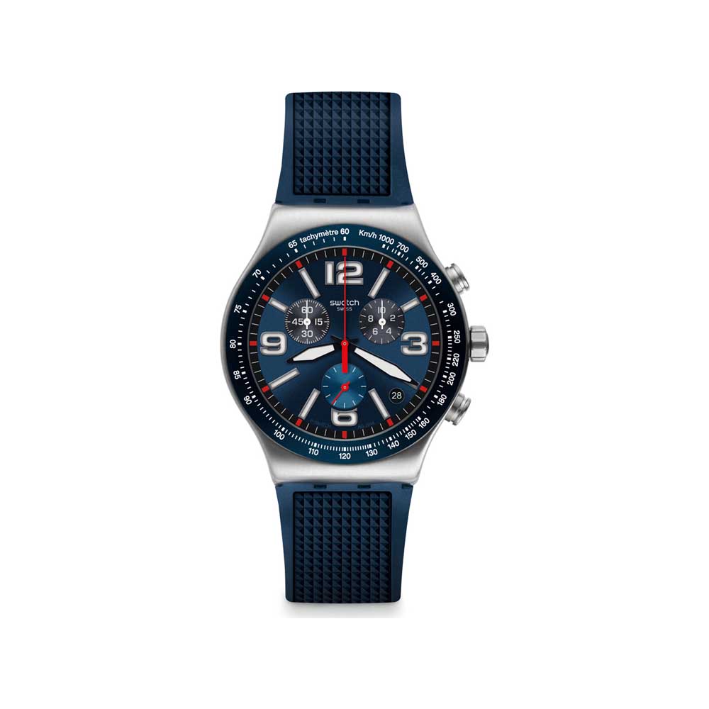 Swatch The Originals YVS454 Blue Grid