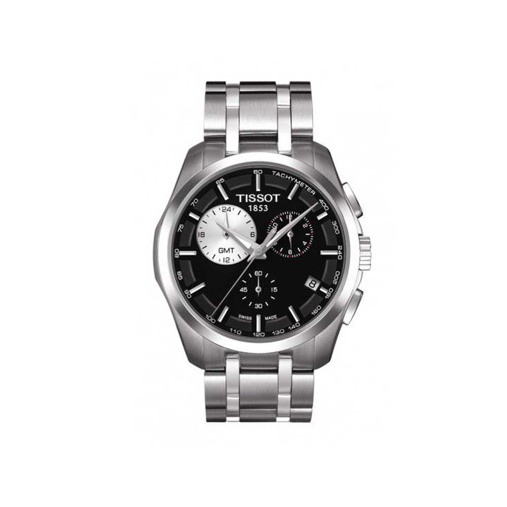 Tissot Couturier Quartz Chronograph Stainless Steel Mens Watch - T0354391105100