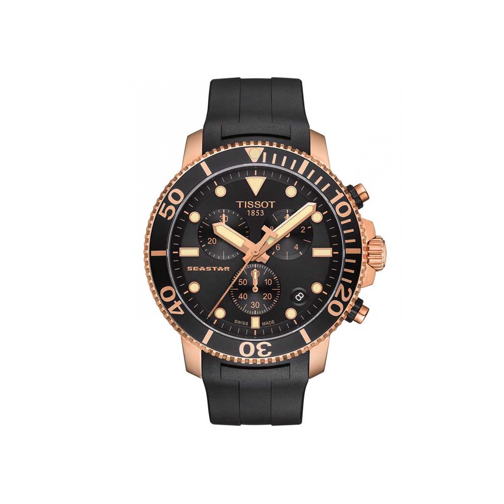 TISSOT T120.417.37.051.00 Men's Chronograph Diver's Watch