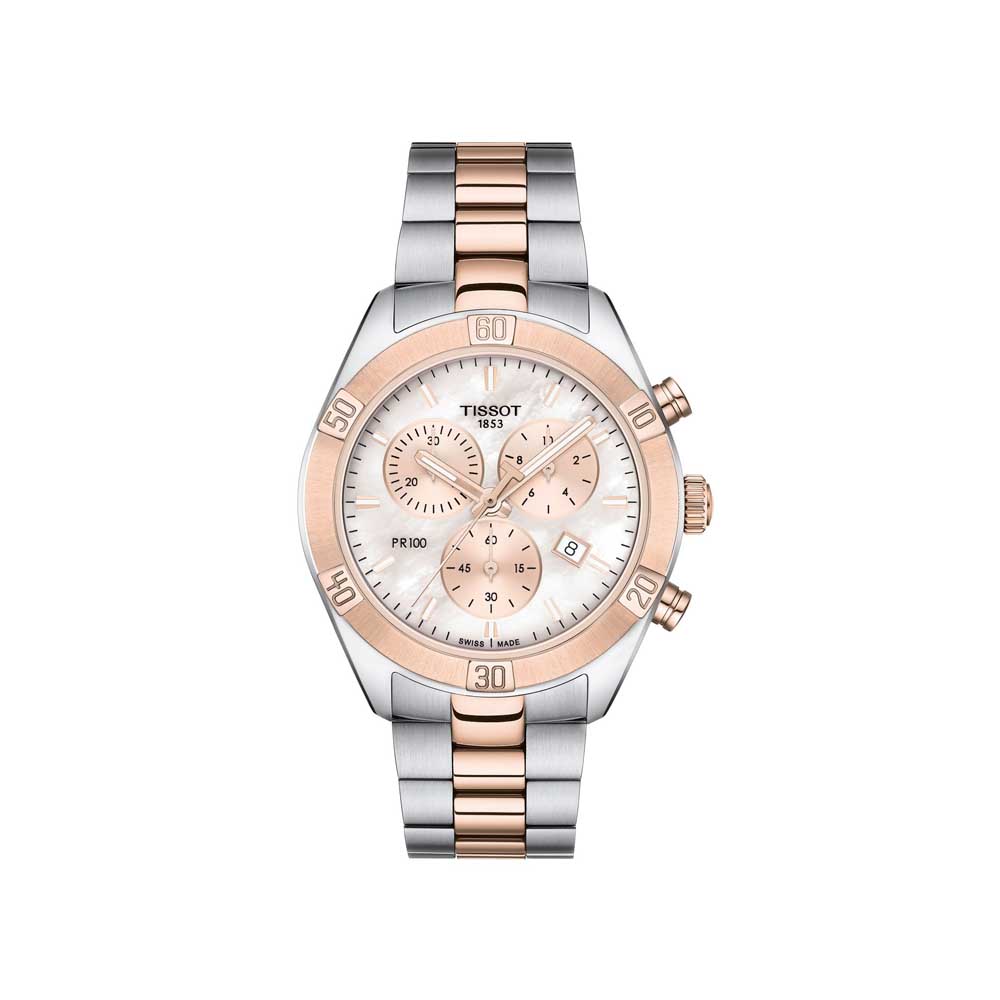 TISSOT T101.917.22.151.00 Ladies Chronograph PR 100 Sport Chic Lady