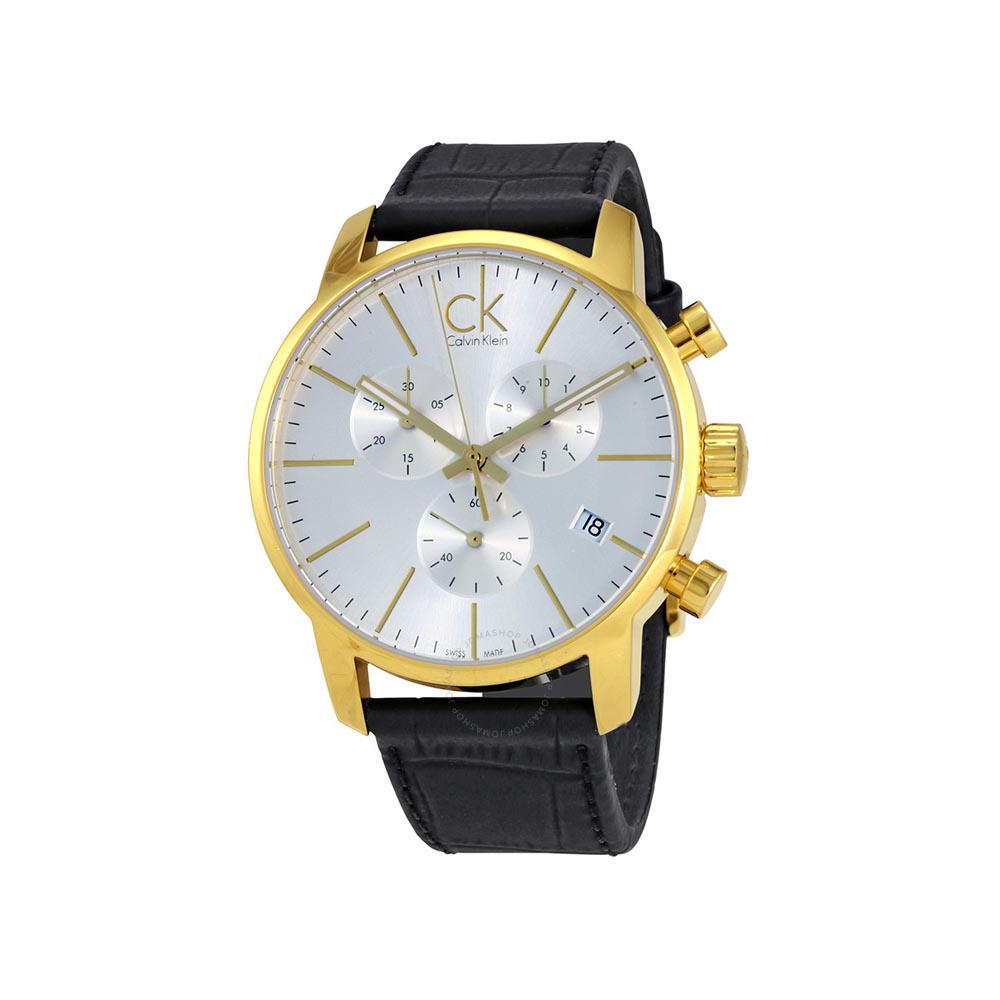 City Silver Dial Men Chronograph Watch