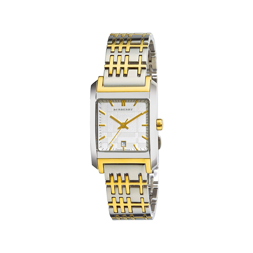  Nova Checked Two Tone Women Watch BU1573
