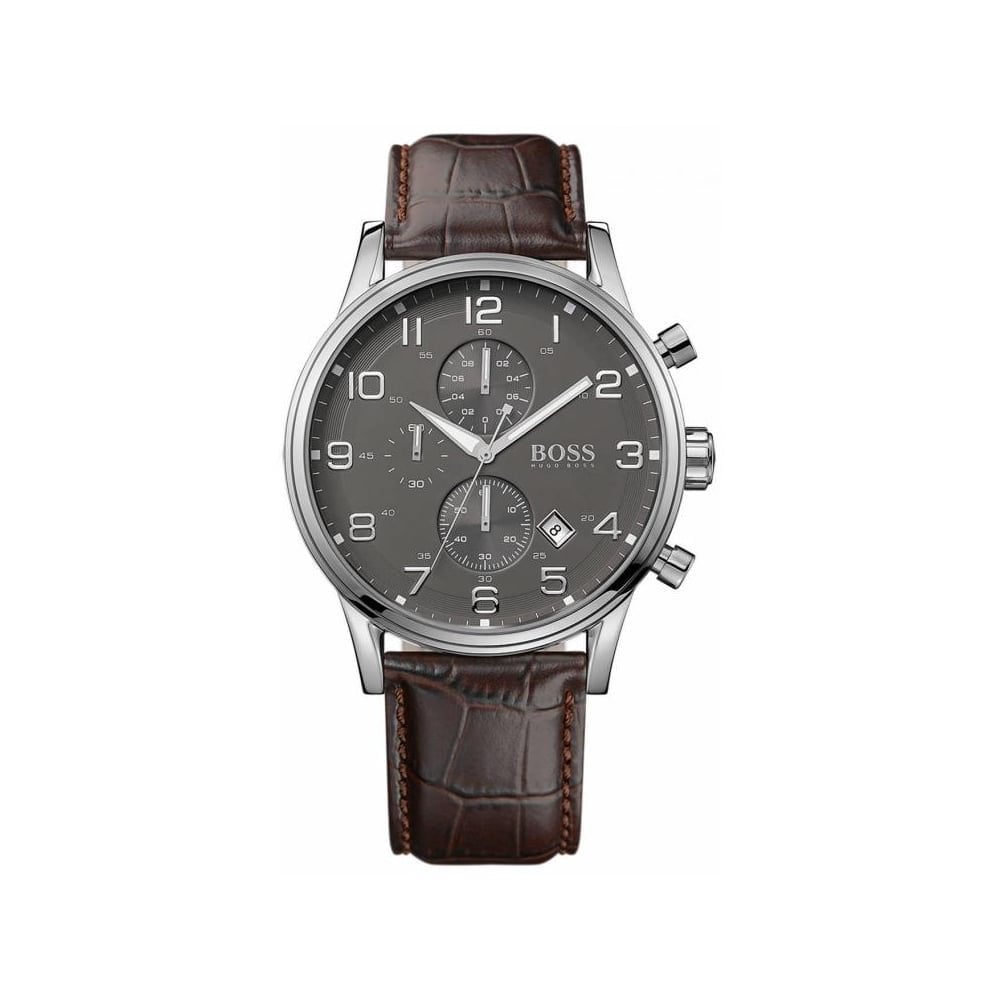 Hugo Boss 1512570 Leather Mens Watch