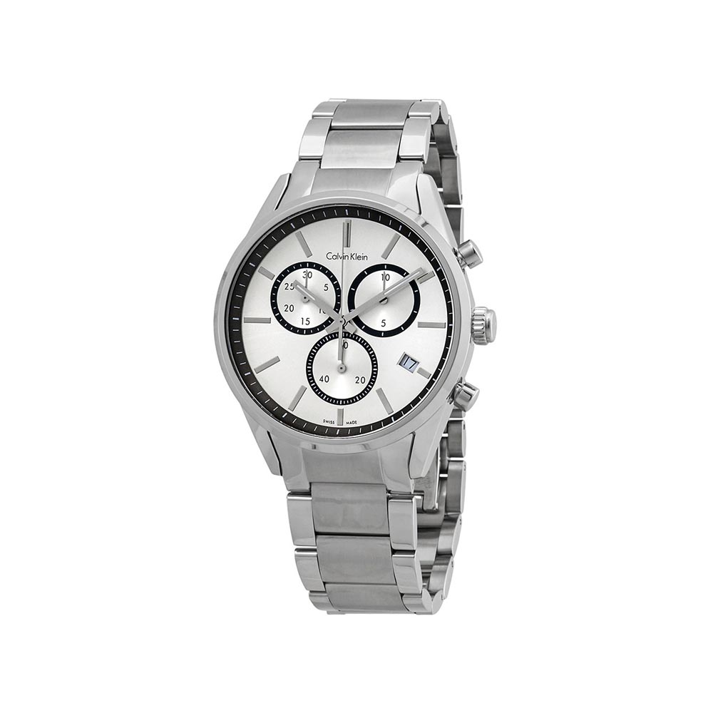 Formal Chronograph Silver Dial