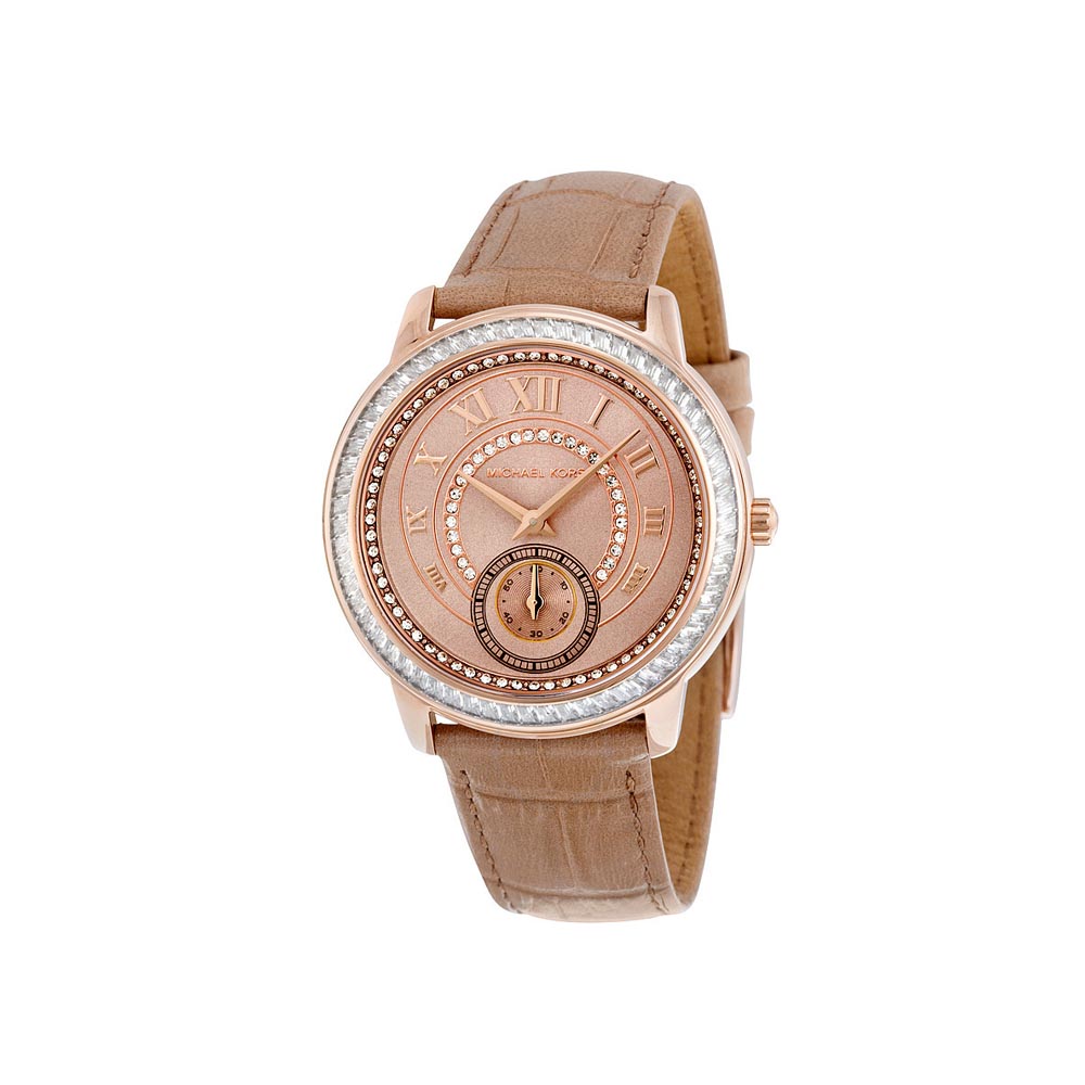 MICHAEL KORS Madelyn Rose Gold PVD Beige