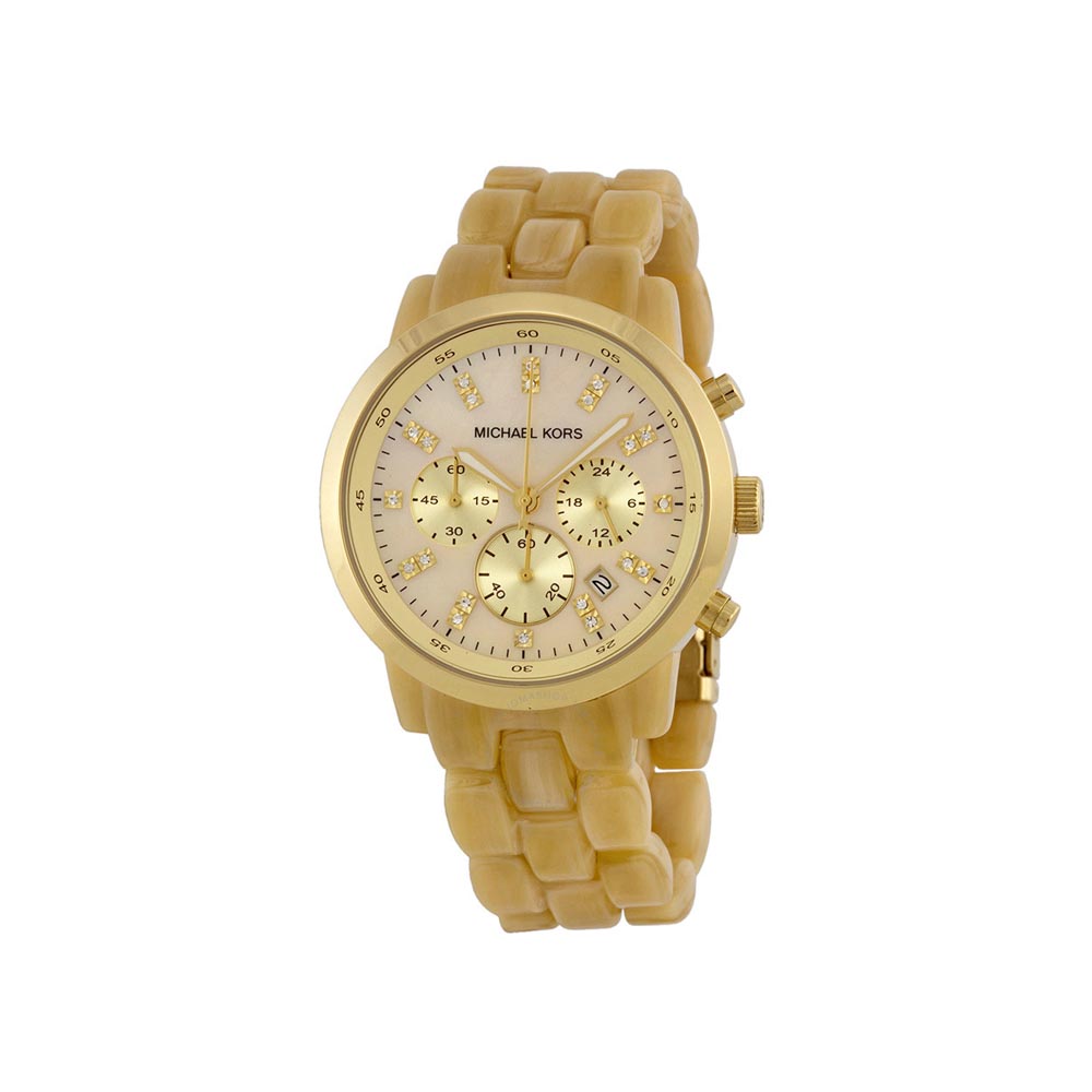 MICHAEL KORS Jet Set Champane Mother of Peral