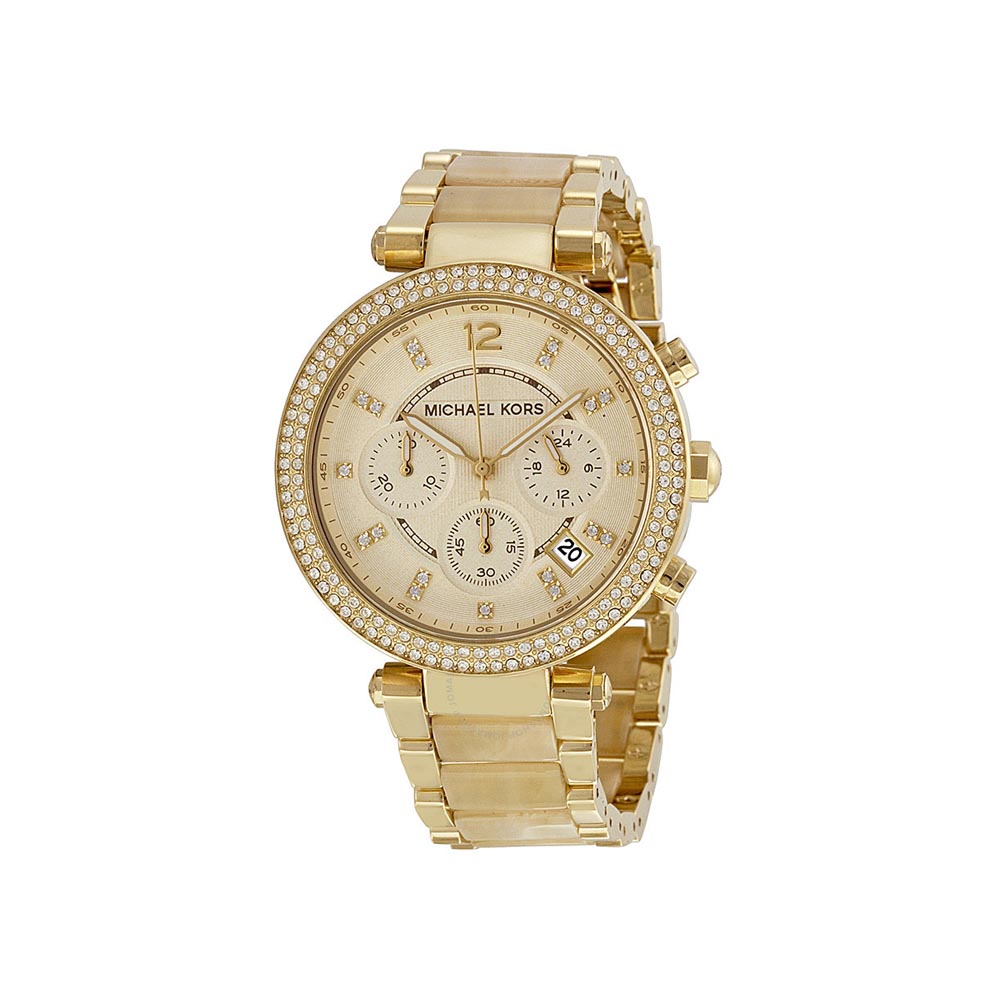 MICHAEL KORS Parker Chronograph Champagne Dial