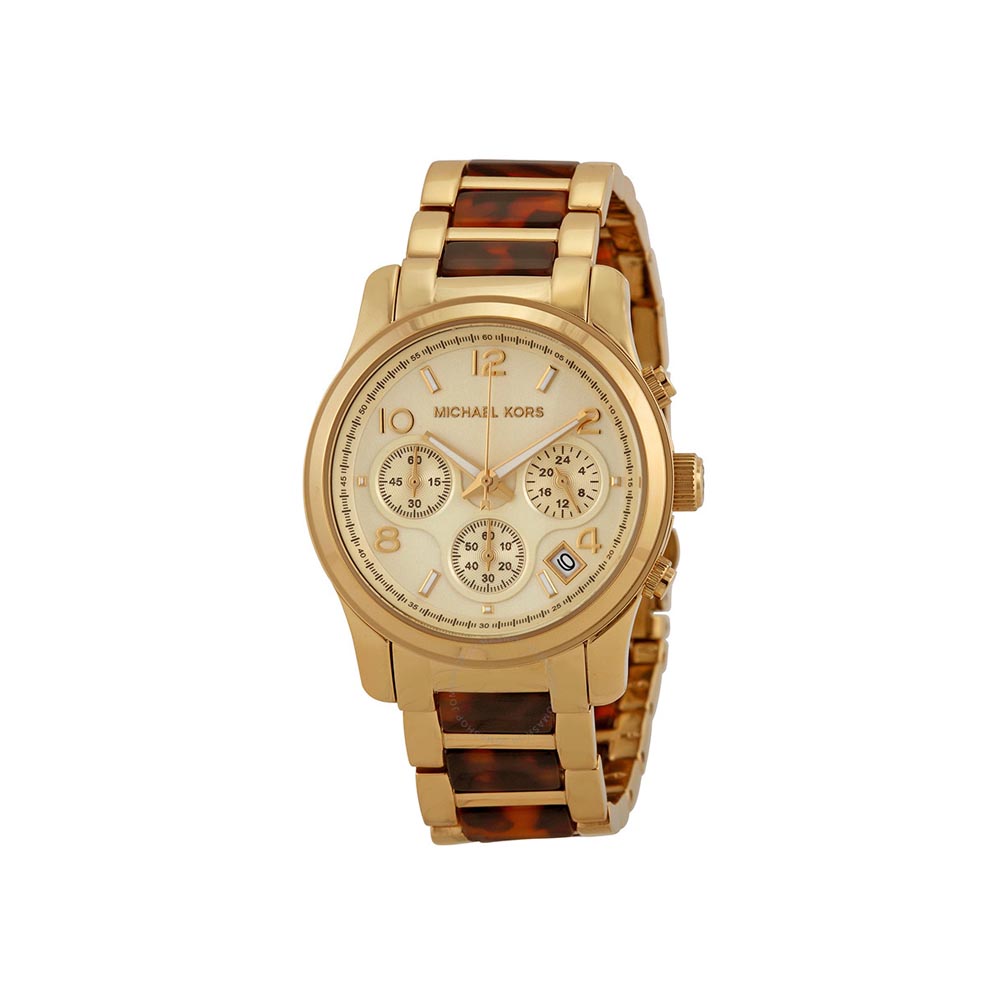 MICHAEL KORS Runway Chronograph Gold-Tone