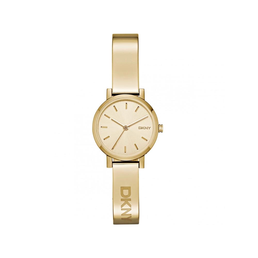 DKNY Soho Round Champagne Dial Gold