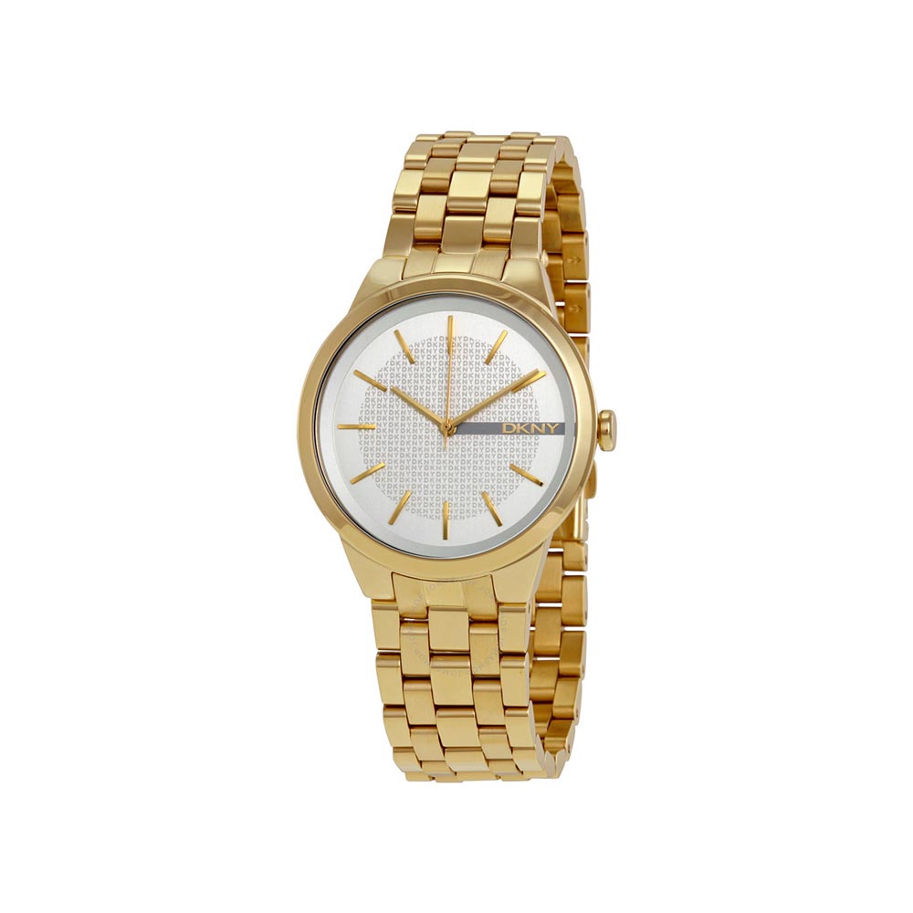 DKNY Park Slope Silver Dial Ladies Quartz Watch