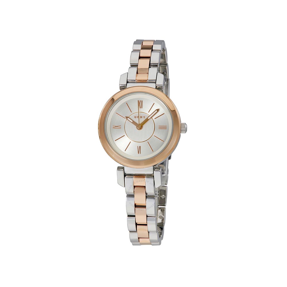 DKNY Ellington Quartz Silver Dial Ladies Watch