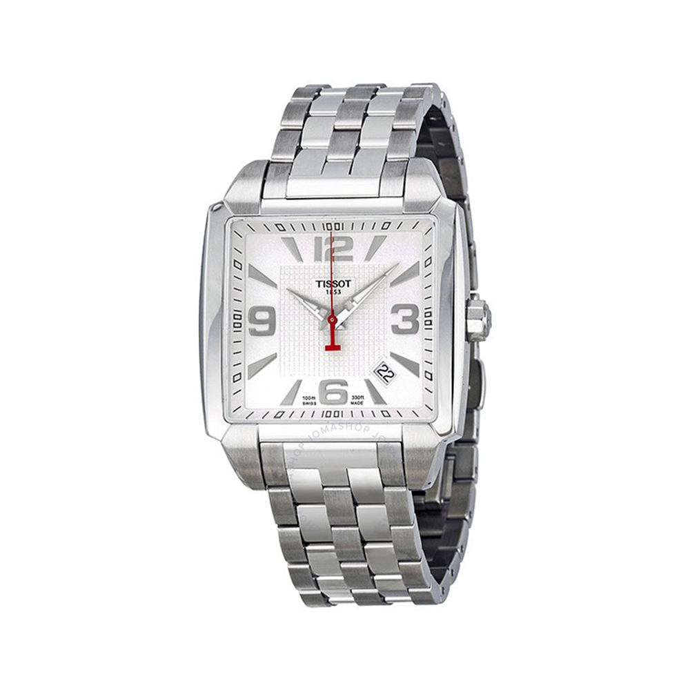 TISSOT QUADRATO Quartz Silver Dial Men's