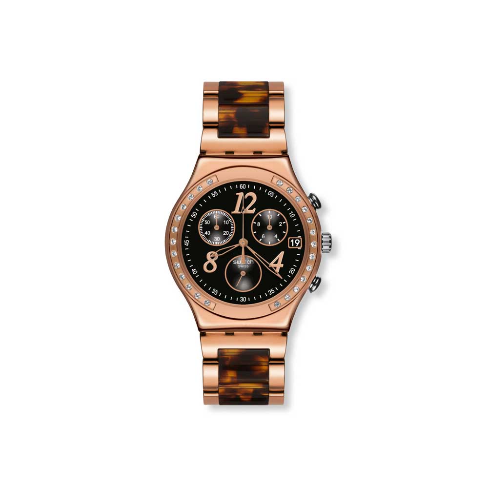 SWATCH Dreamnight 14 Rose Chronograph Ladies Watch