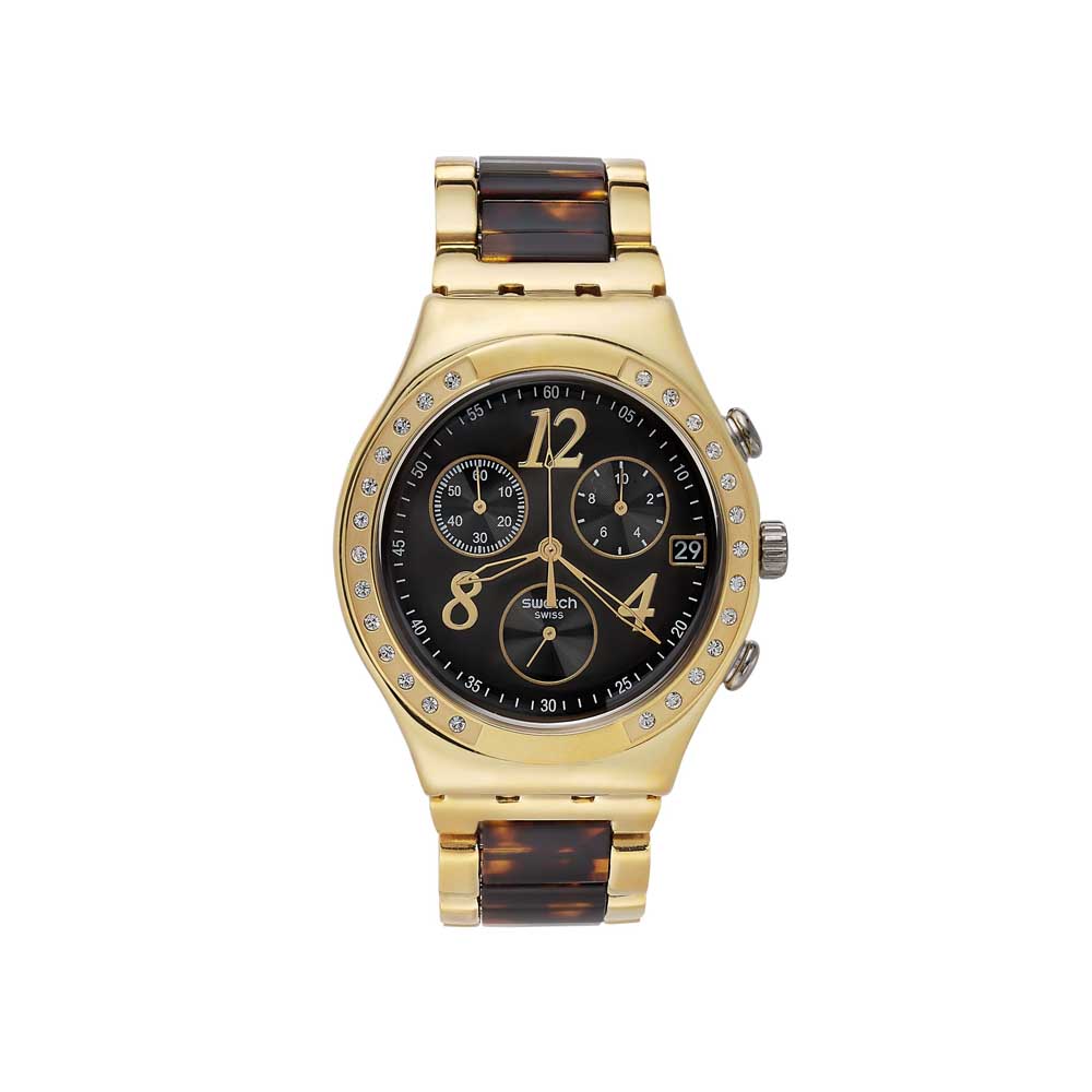 SWATCH Dreamnight 14 Golden Chronograph Ladies