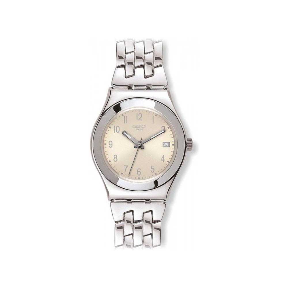 Swatch Women's Watch Irony Medium Follow Ways Cream YLS441G